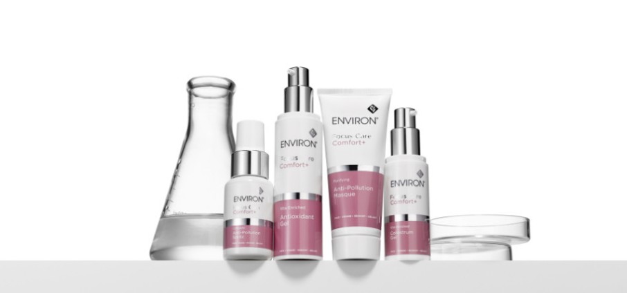 ENVIRON Skincare Focus Care Comfort+ Help to relieve and soothe sensitive skin by adding products from this range to the daily Vitamin STEP-UP SYSTEM routine.